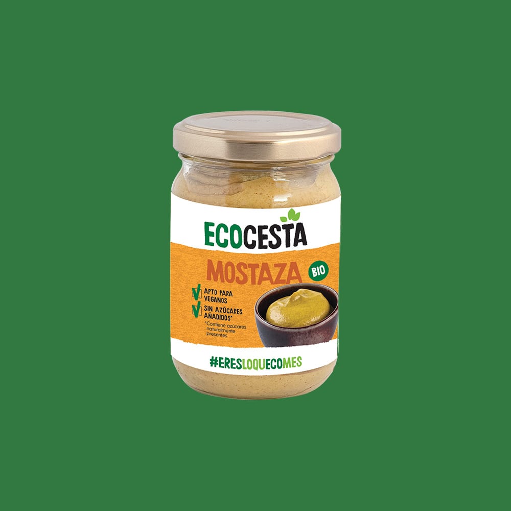 Mostaza Bio, 200 g