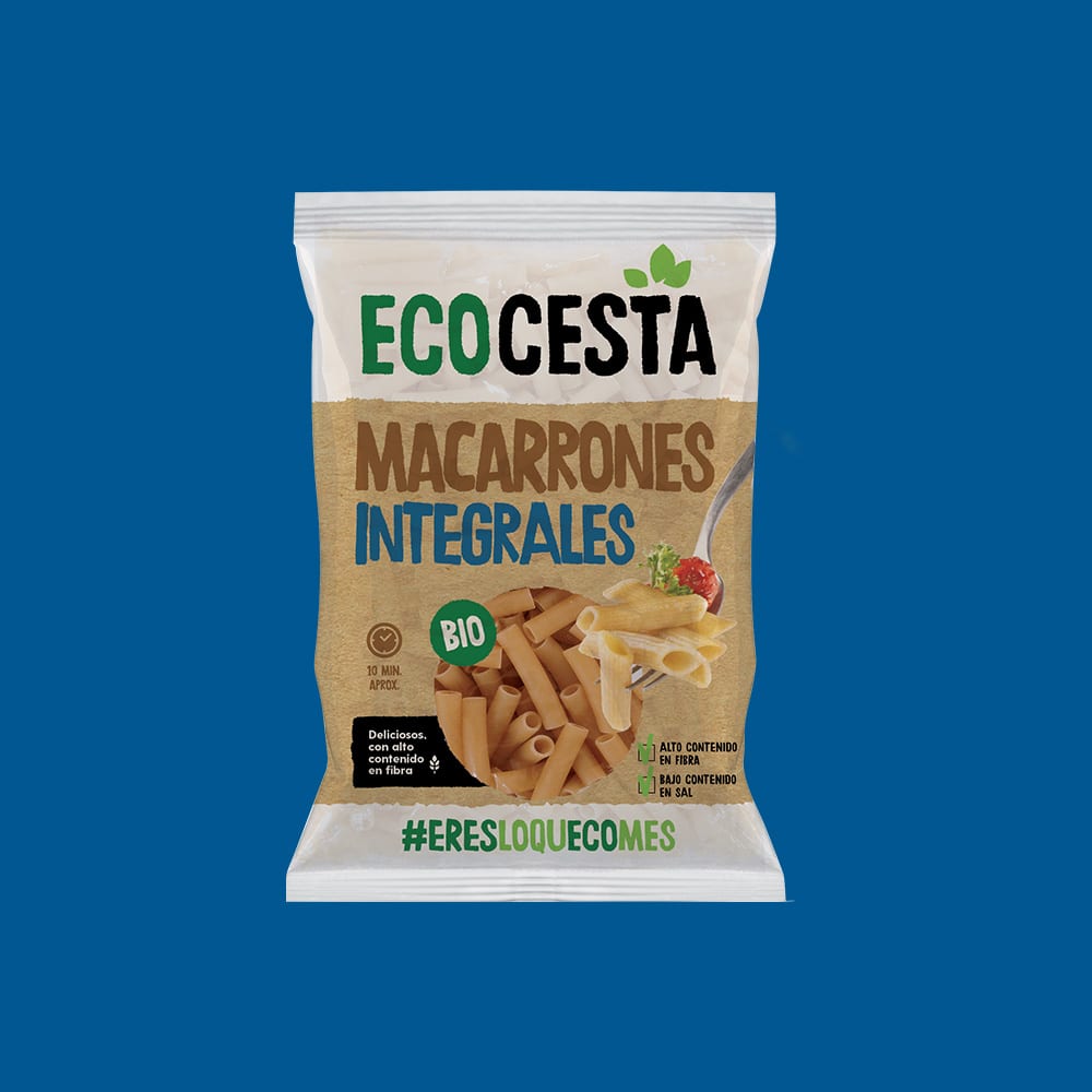 Macarrones Integrales Bio, 500 g