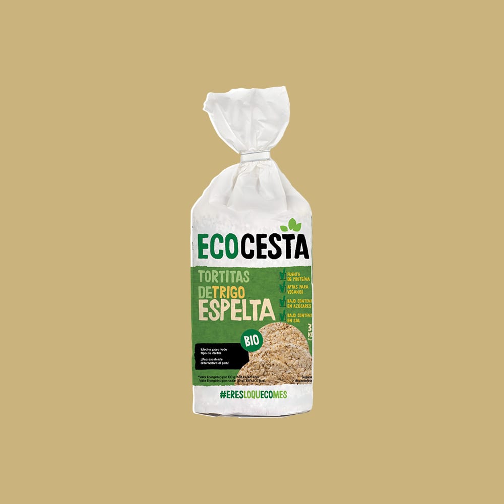 Tortitas de Trigo Espelta Integral Bio, 108 g