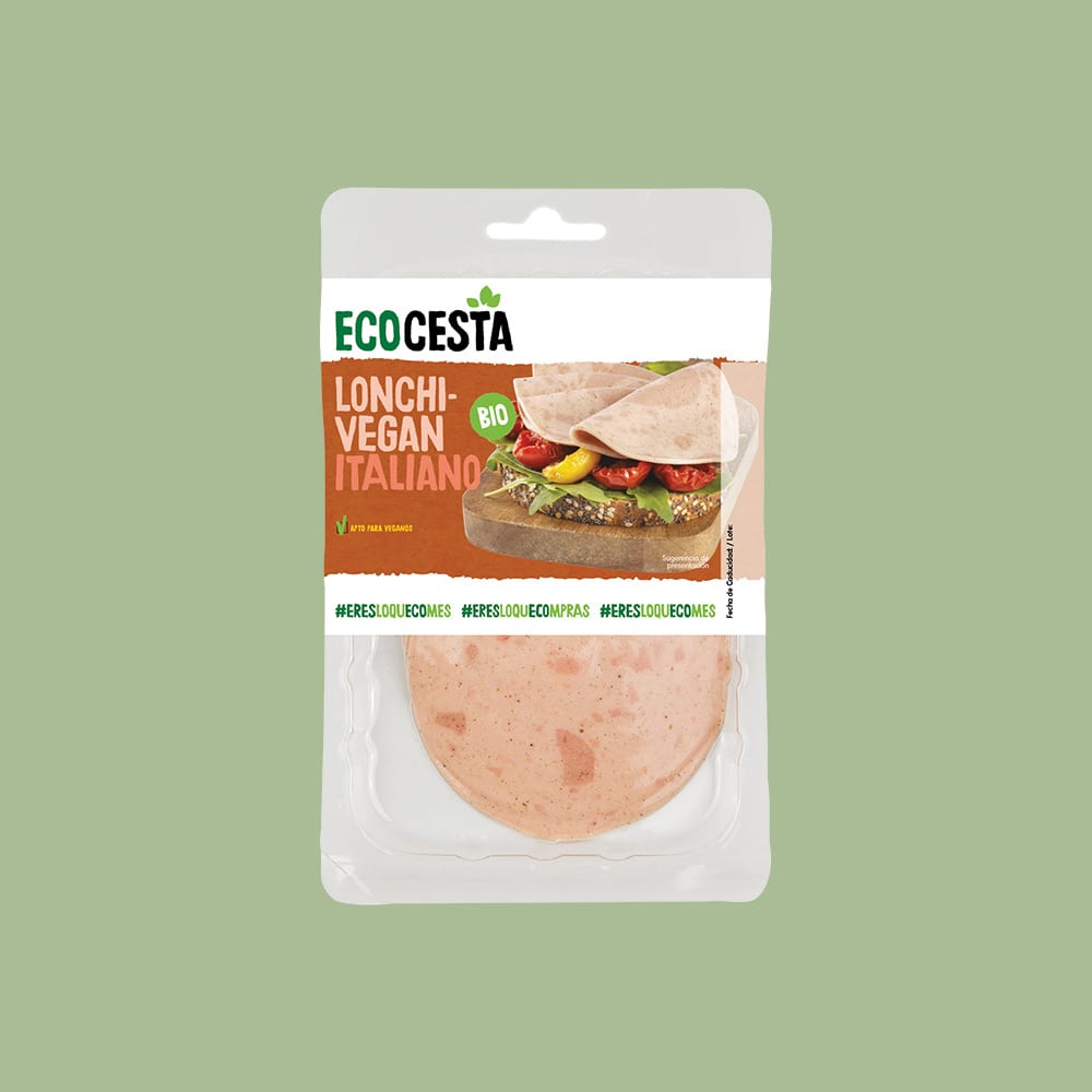 Lonchi-Vegan Estilo Italiano Bio, 100 g