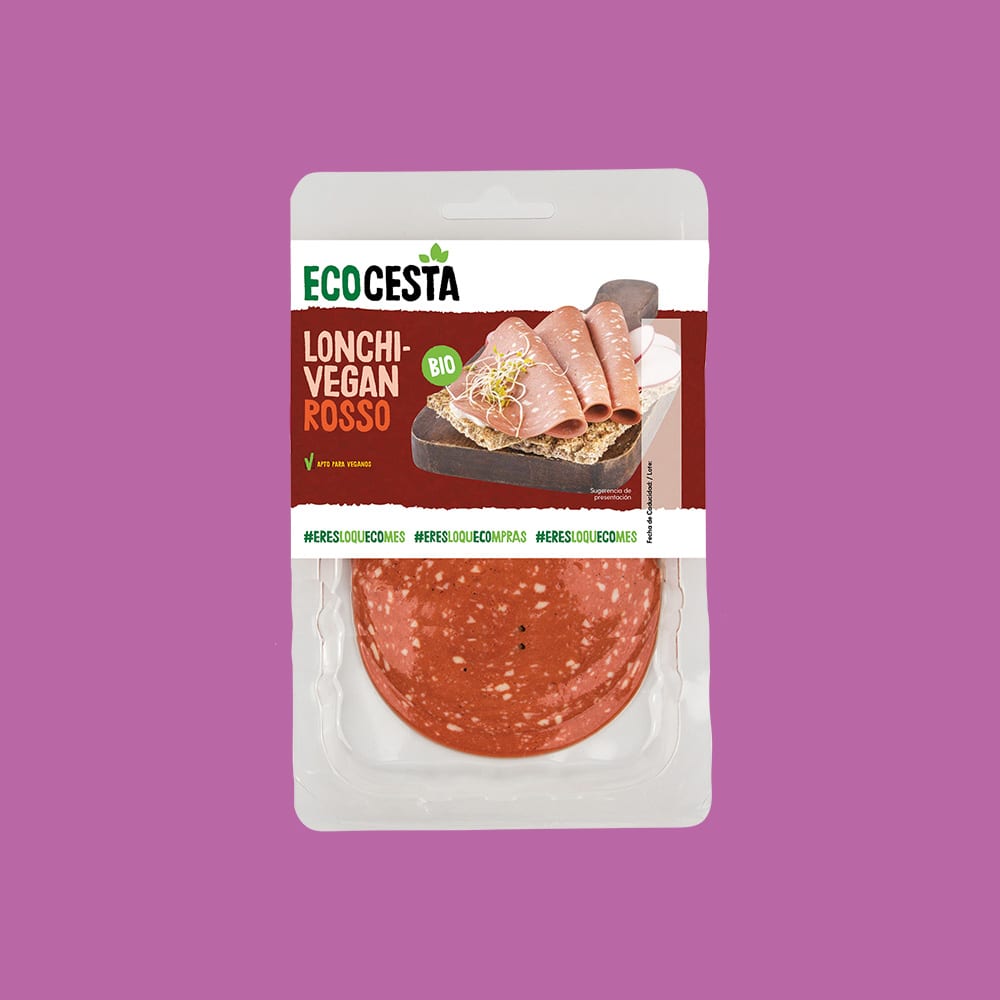 Lonchi-Vegan sabor Salami Bio, 100 g