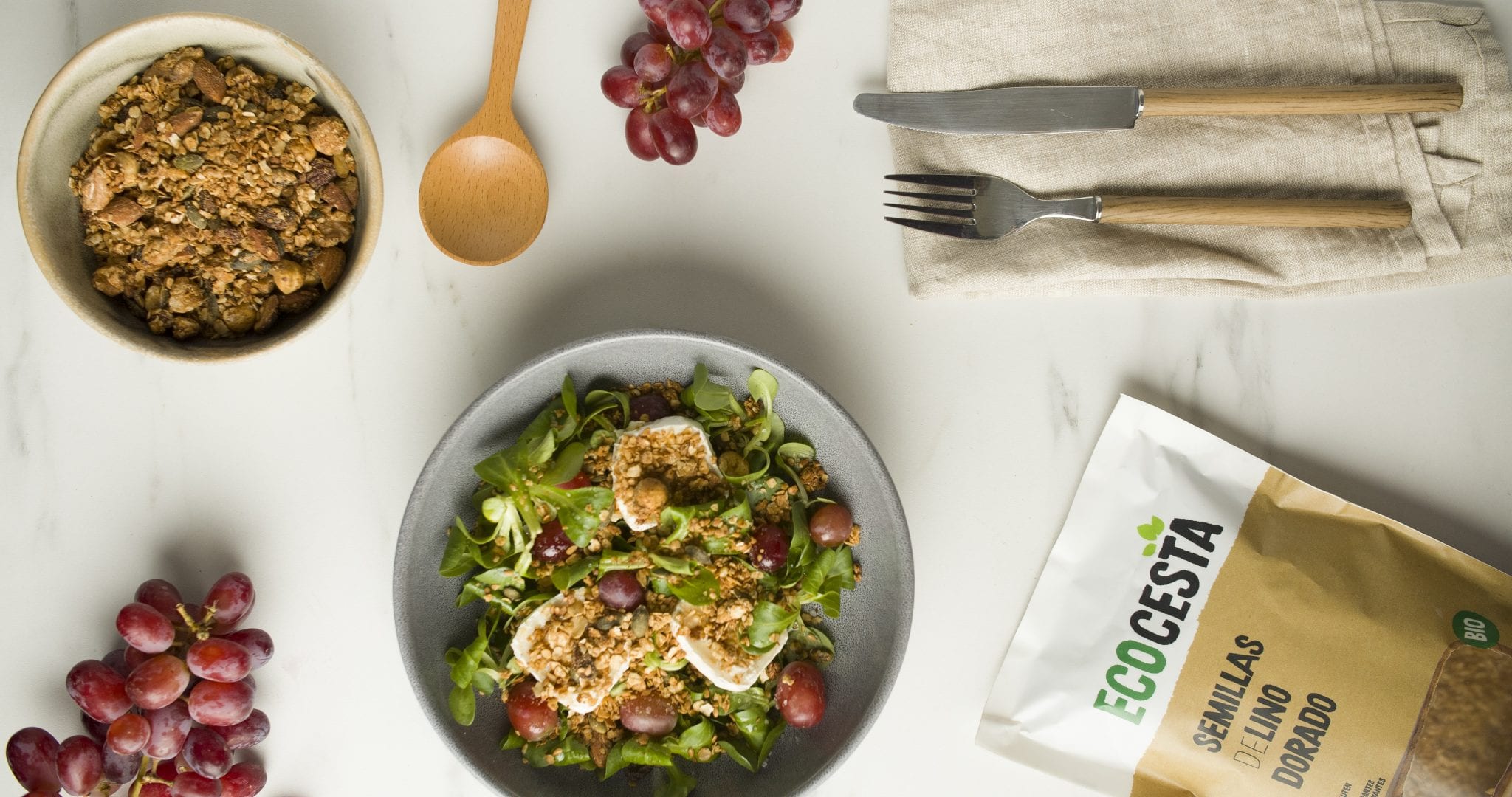 Ecoreceta - Ensalada de espinacas