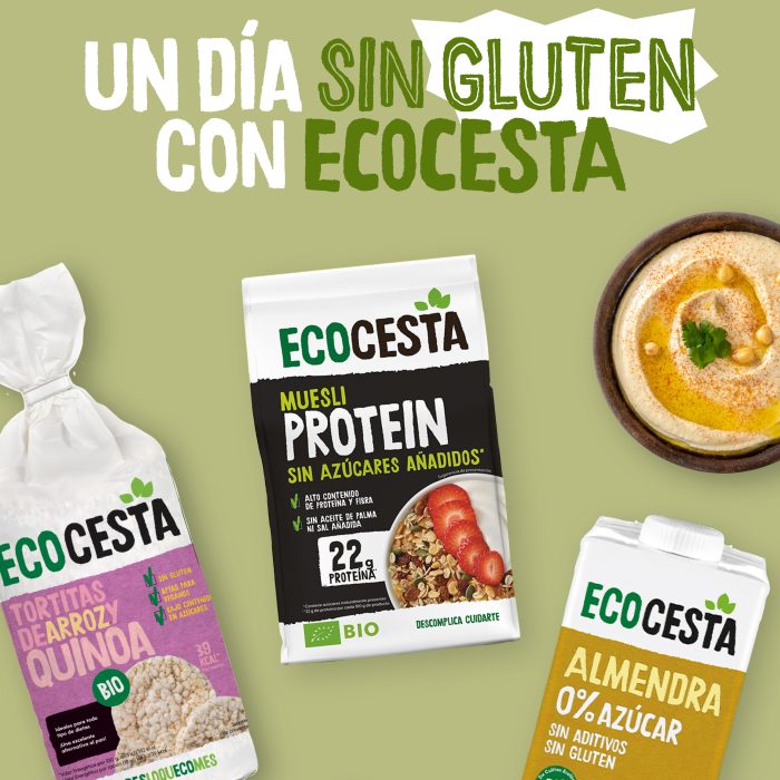 Cuidarte sin gluten, con todo el sabor, gracias a ECOCESTA